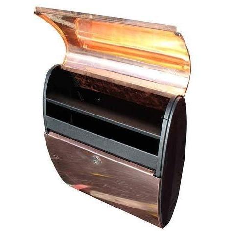 Qualarc ALX-ELI-CP Allux Ellipse Key Lock Mailbox