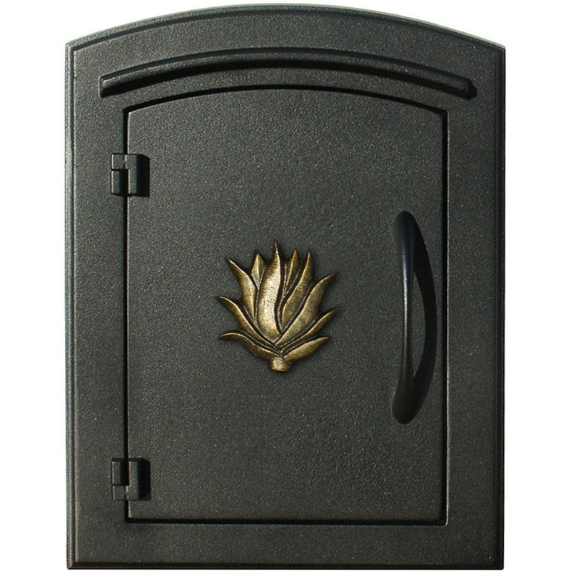 QualArc Manchester Column Mounted Mailbox Agave