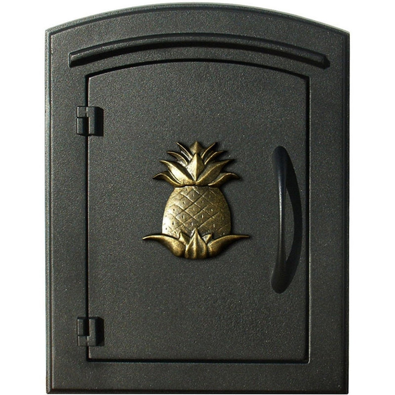 QualArc Manchester Column Mounted Mailbox Pineapple