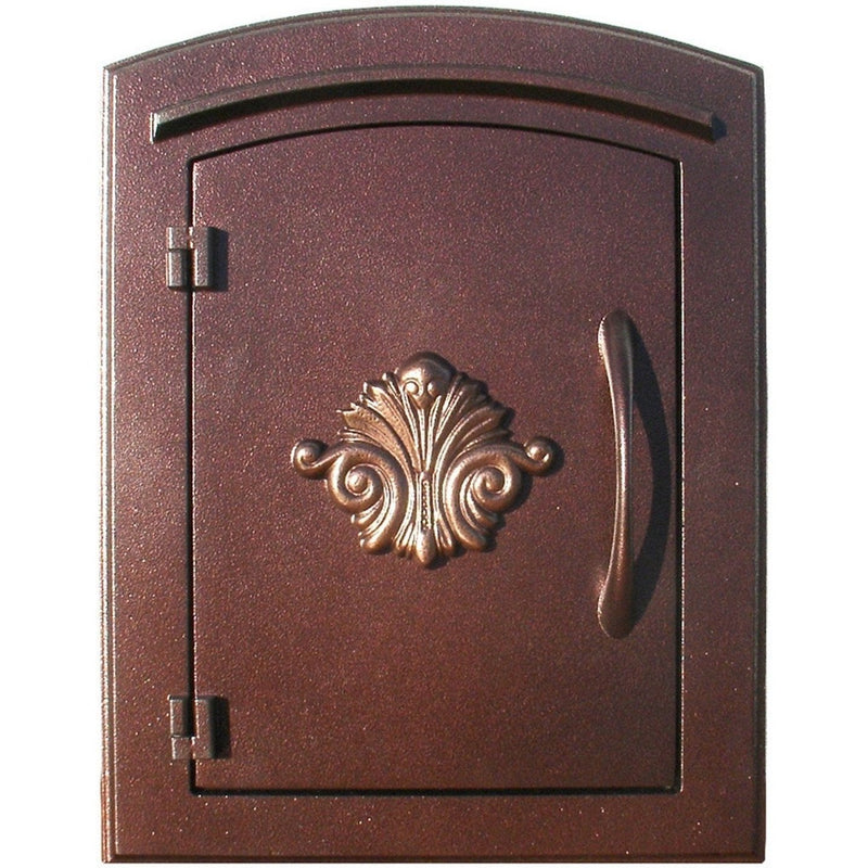 QualArc Manchester Column Mounted Mailbox Scroll