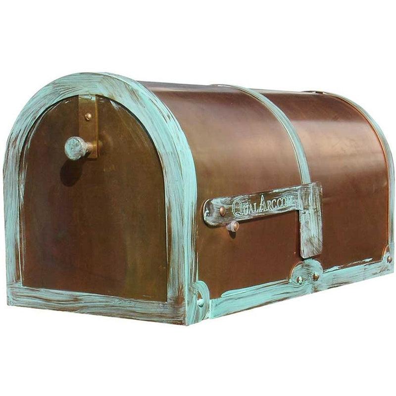 QualArc Provincial Collection Brass Rural Mailboxes
