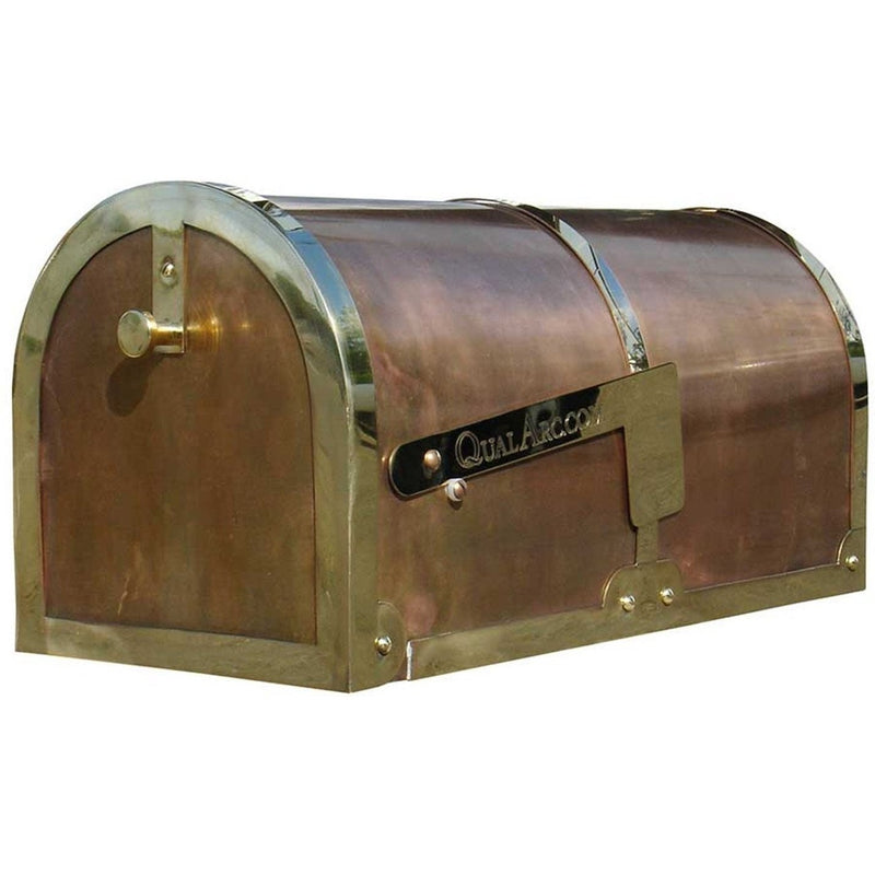 QualArc Provincial Collection Brass Rural Mailboxes