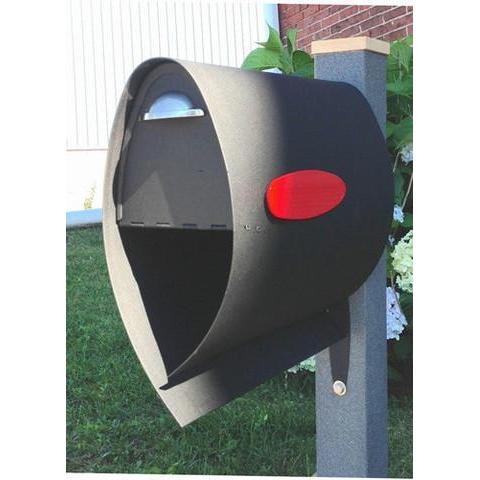 SPIRA SMALL POSTBOX MATTE BLACK (SPA-M003BLK)