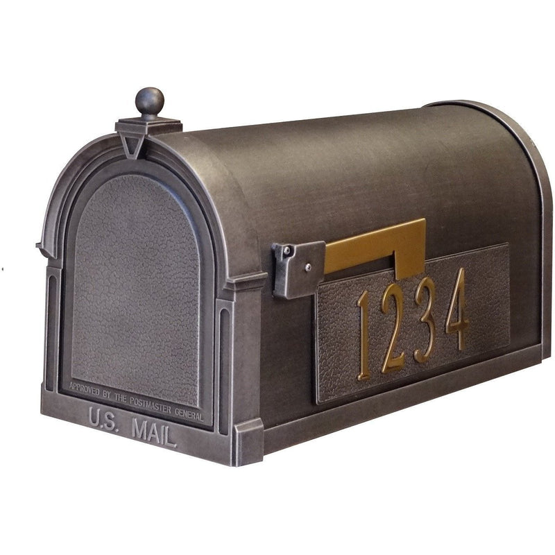 Special Lite Products Berkshire Curbside Mailbox with Side Numbers