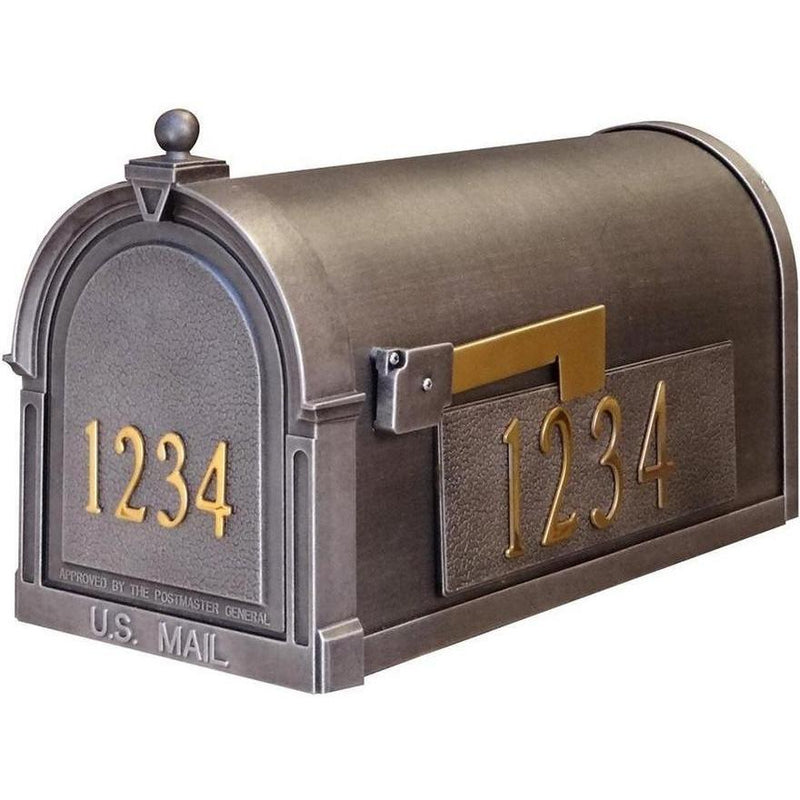 Special Lite Products Berkshire Curbside Customized Mailbox with Front and Side Numbers